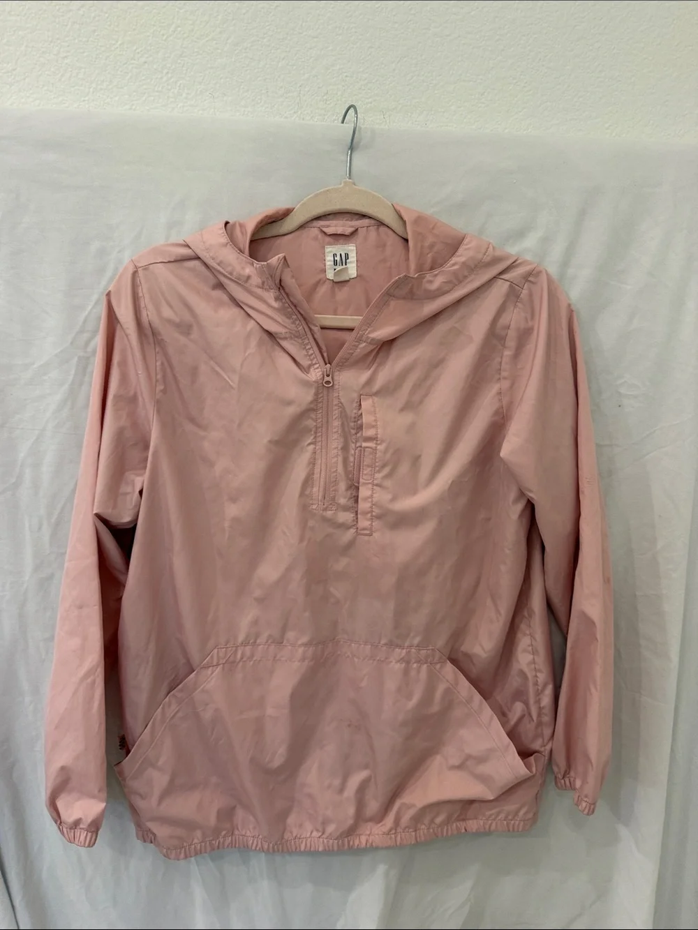 Gap kids Pink Windbreaker Jacket Sz XL